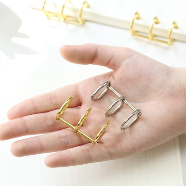 Metal Loose Leaf Book Binder Rings for Office - Image 5
