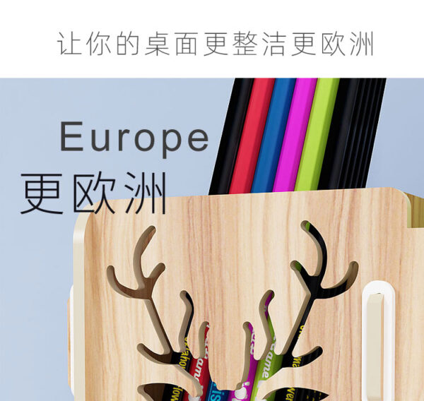 Creative Desktop Office Pen Holder and Organizer - Image 4