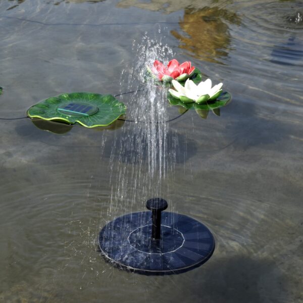 Solar Power Water Floating Fountain - Image 4