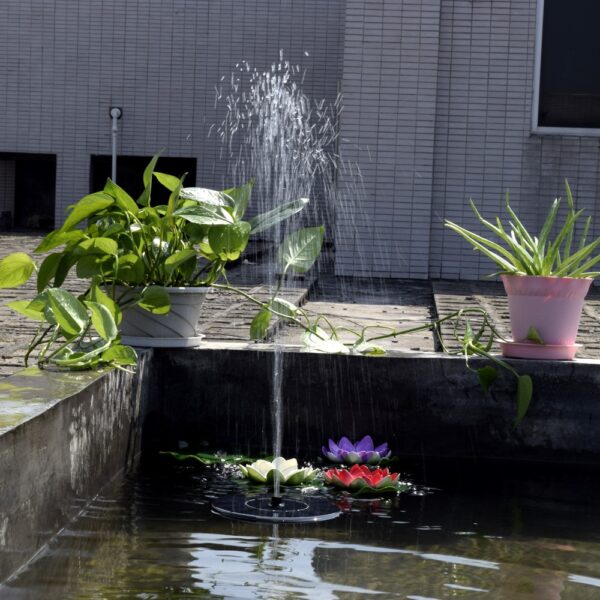 Solar Power Water Floating Fountain - Image 5